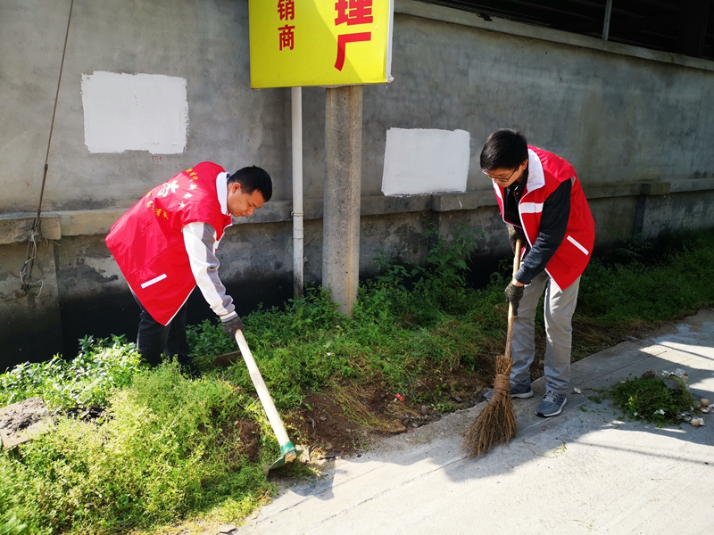 南平市信访局积极参加人居环境整治志愿活动