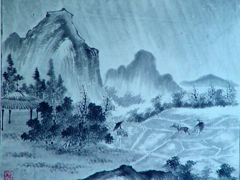 两代画家眼里的百年湘湖
