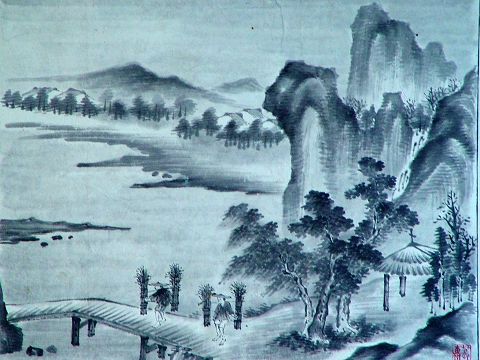 两代画家眼里的百年湘湖