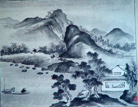 两代画家眼里的百年湘湖