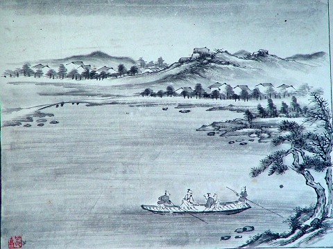 两代画家眼里的百年湘湖
