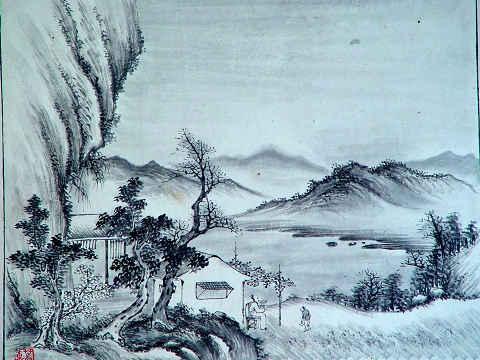 两代画家眼里的百年湘湖