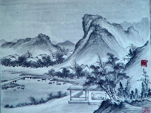 两代画家眼里的百年湘湖