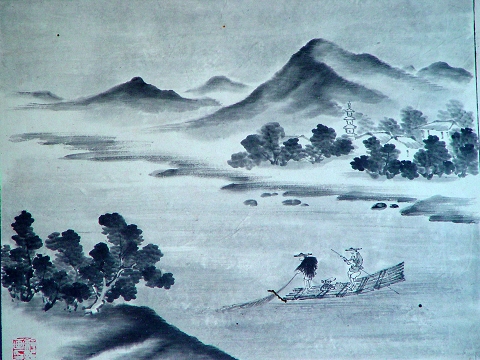 两代画家眼里的百年湘湖