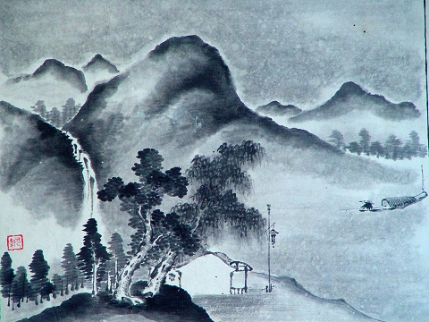 两代画家眼里的百年湘湖