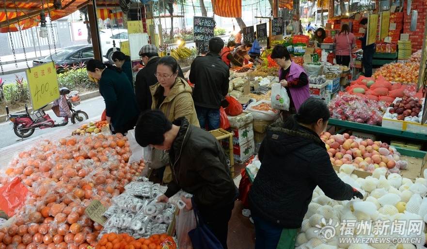 春节年味渐浓　花市灯市“吃市”汇成福州“市”