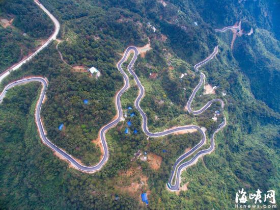 鼓岭景区再添“拉风山路”　设两观景台俯视全城