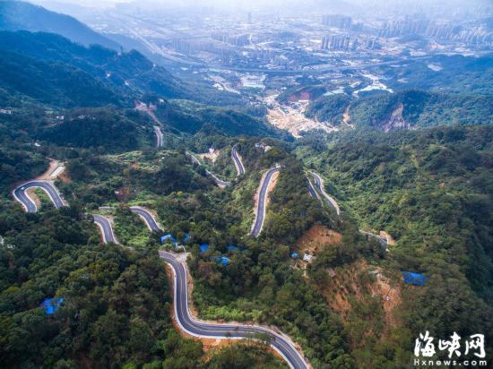 鼓岭景区再添“拉风山路”　设两观景台俯视全城