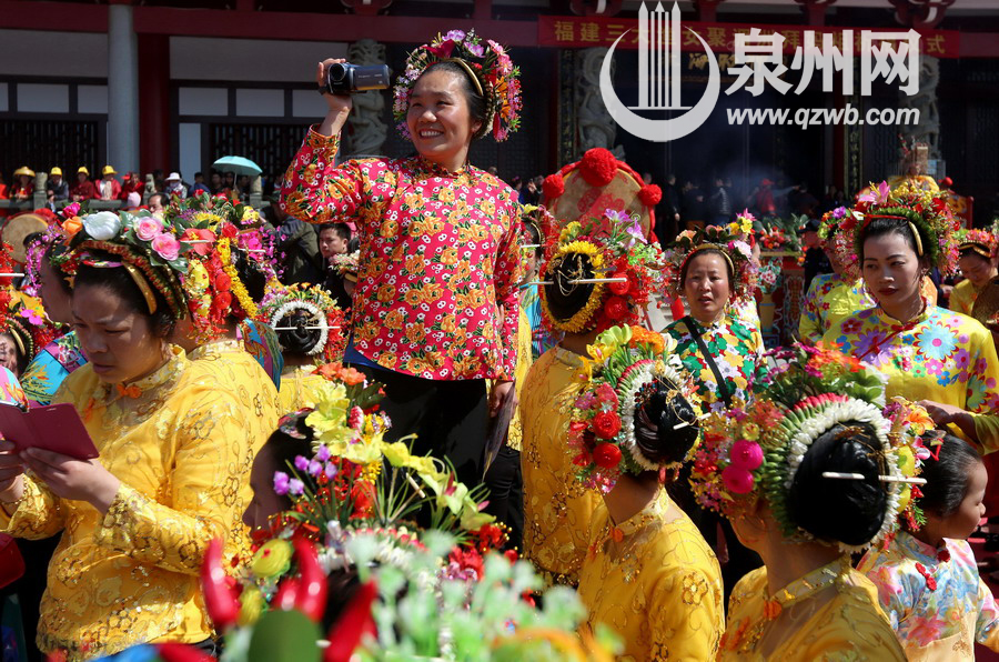 蟳埔女惠安女湄洲女 福建三大渔女同拜妈祖