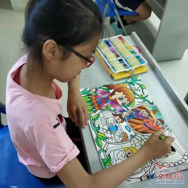 联合承办"悦动双杭·阳光成长"台江区中小学生现场命题绘画创作比赛