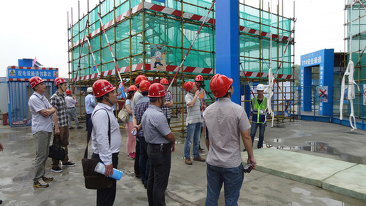 厦门海沧区举办全市安全生产文明施工标准化现场观摩会