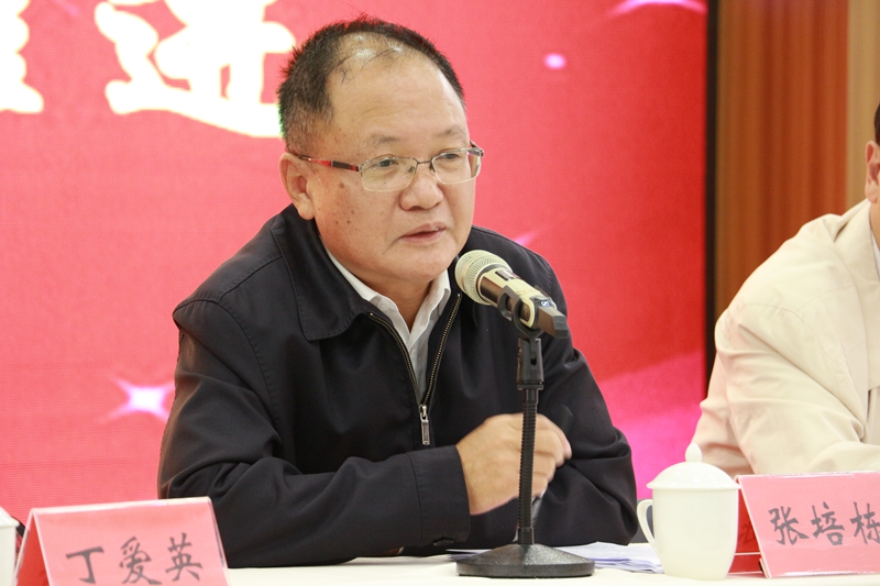 南平市委常委,宣传部部长张培栋在会上讲话 陈艳 摄