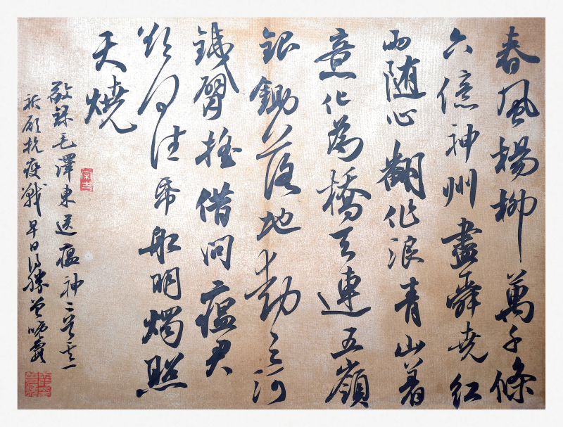 翰墨传情！福建宁德书法家用作品为抗击疫情助力 -宁德 - 文明风