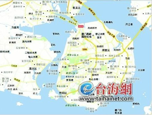 廈門島內地形是由於什麼自然環境形成的答:廈門電子地圖http://www