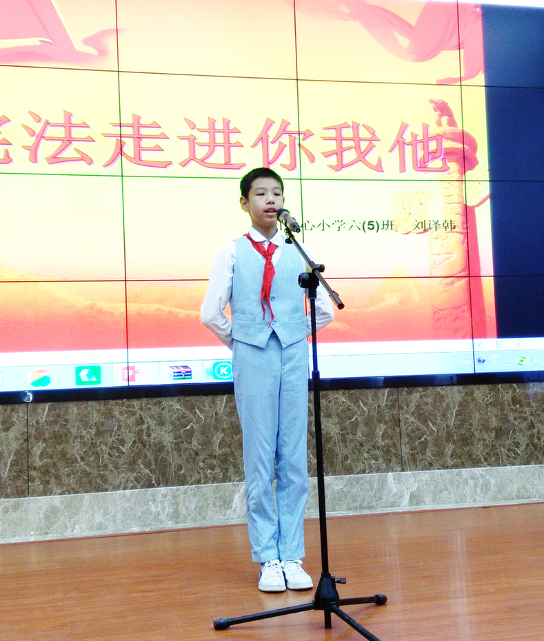 浦城县成功举办中小学生学宪法 讲宪法演讲比